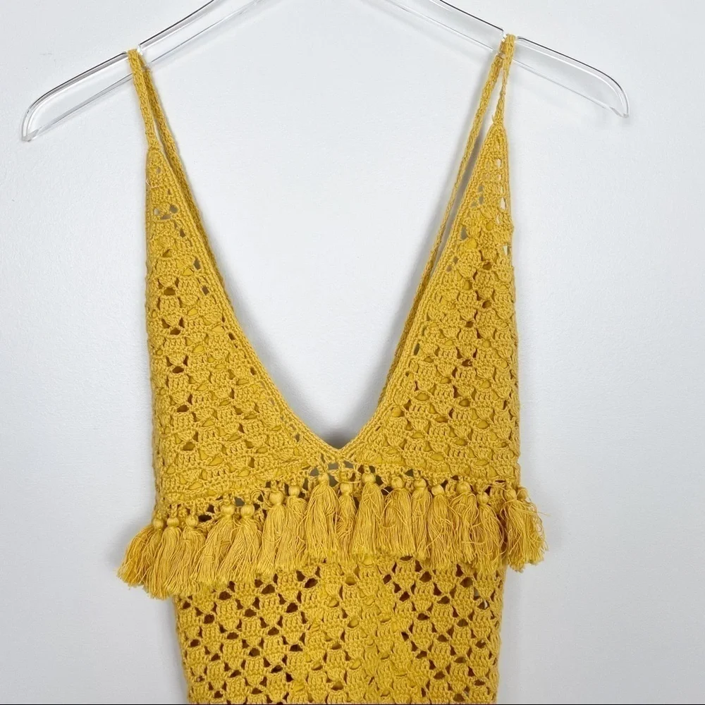 SOMEDAYS LOVIN‎ Mystifying Crochet Swimsuit M